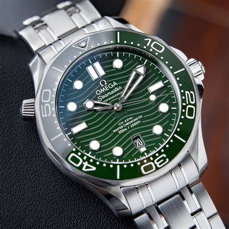 green face omega seamaster|Omega Seamaster 300m white.